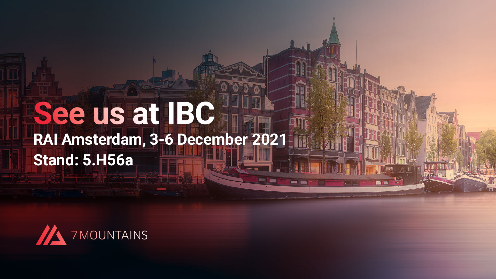 See at at IBC 2021 in Amsterdam
